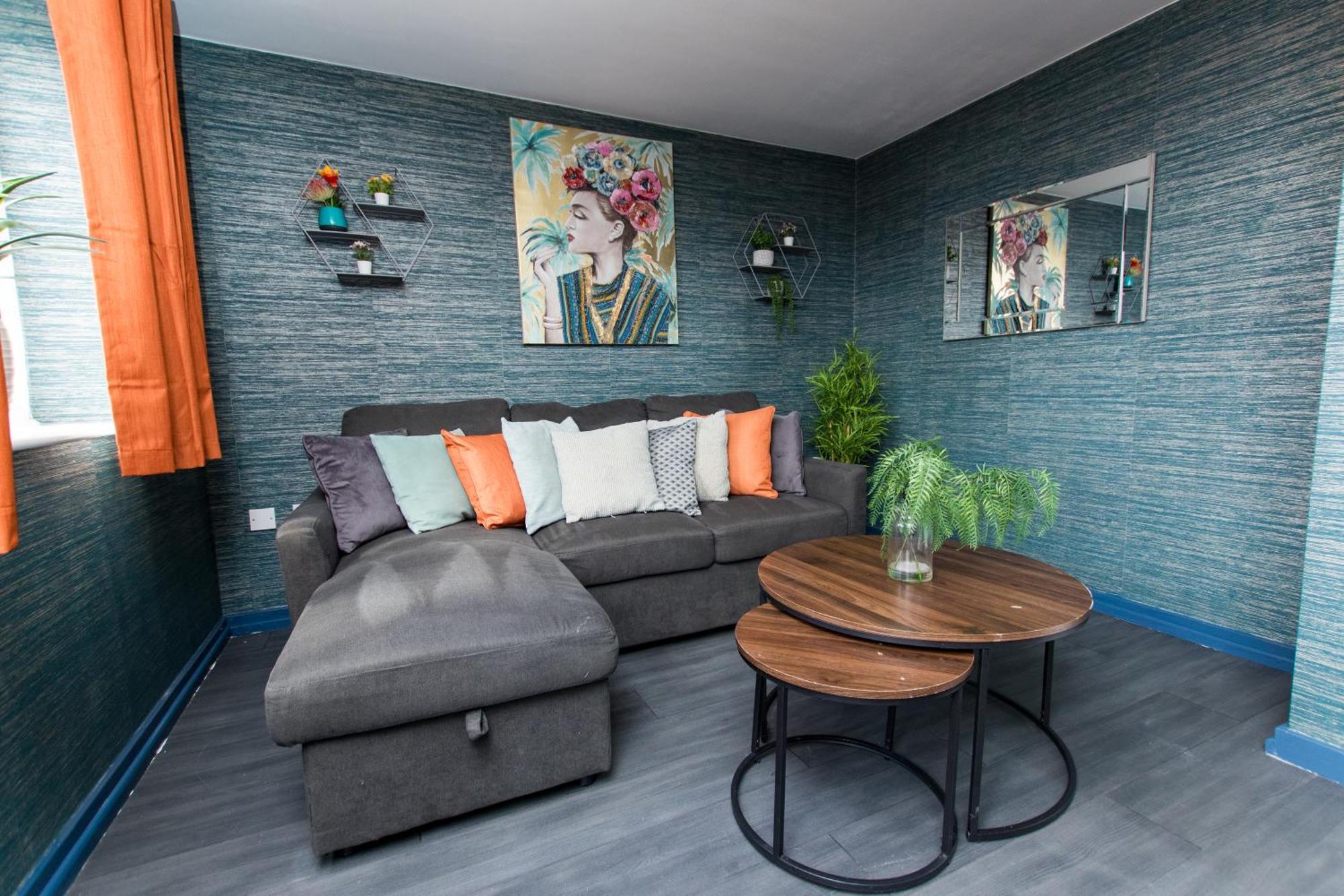 Free Parking 3 Bedroom House In Nottingham Kültér fotó