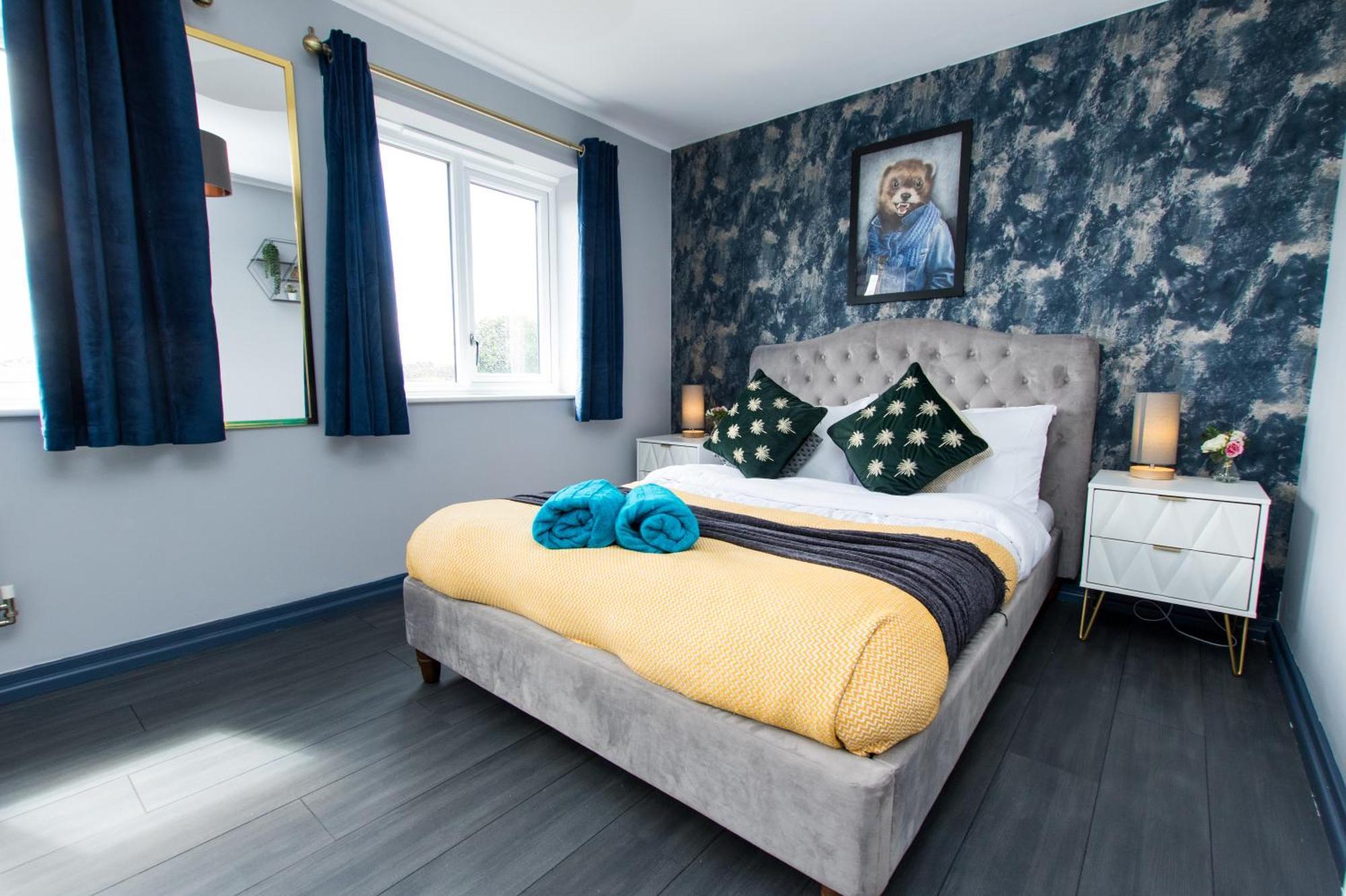 Free Parking 3 Bedroom House In Nottingham Kültér fotó