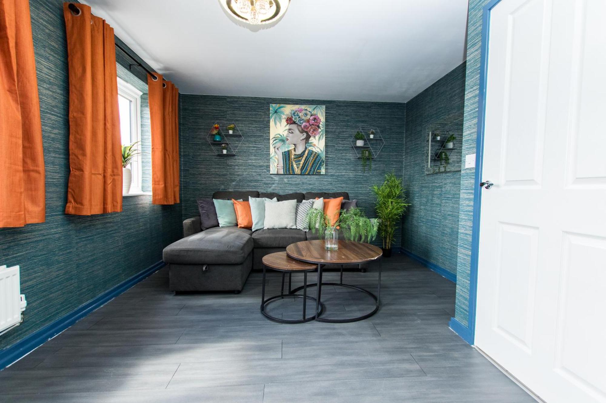 Free Parking 3 Bedroom House In Nottingham Kültér fotó