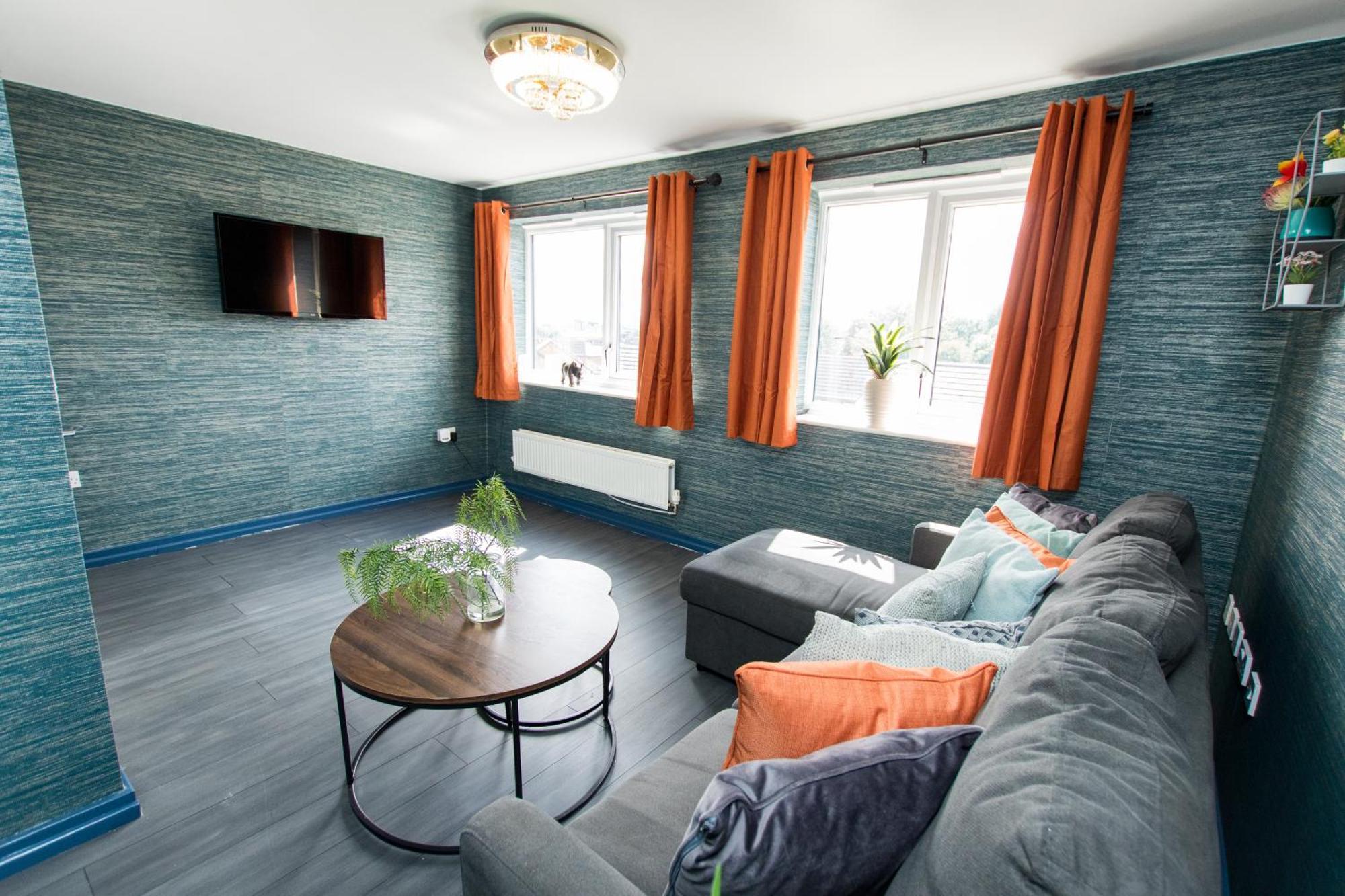 Free Parking 3 Bedroom House In Nottingham Kültér fotó