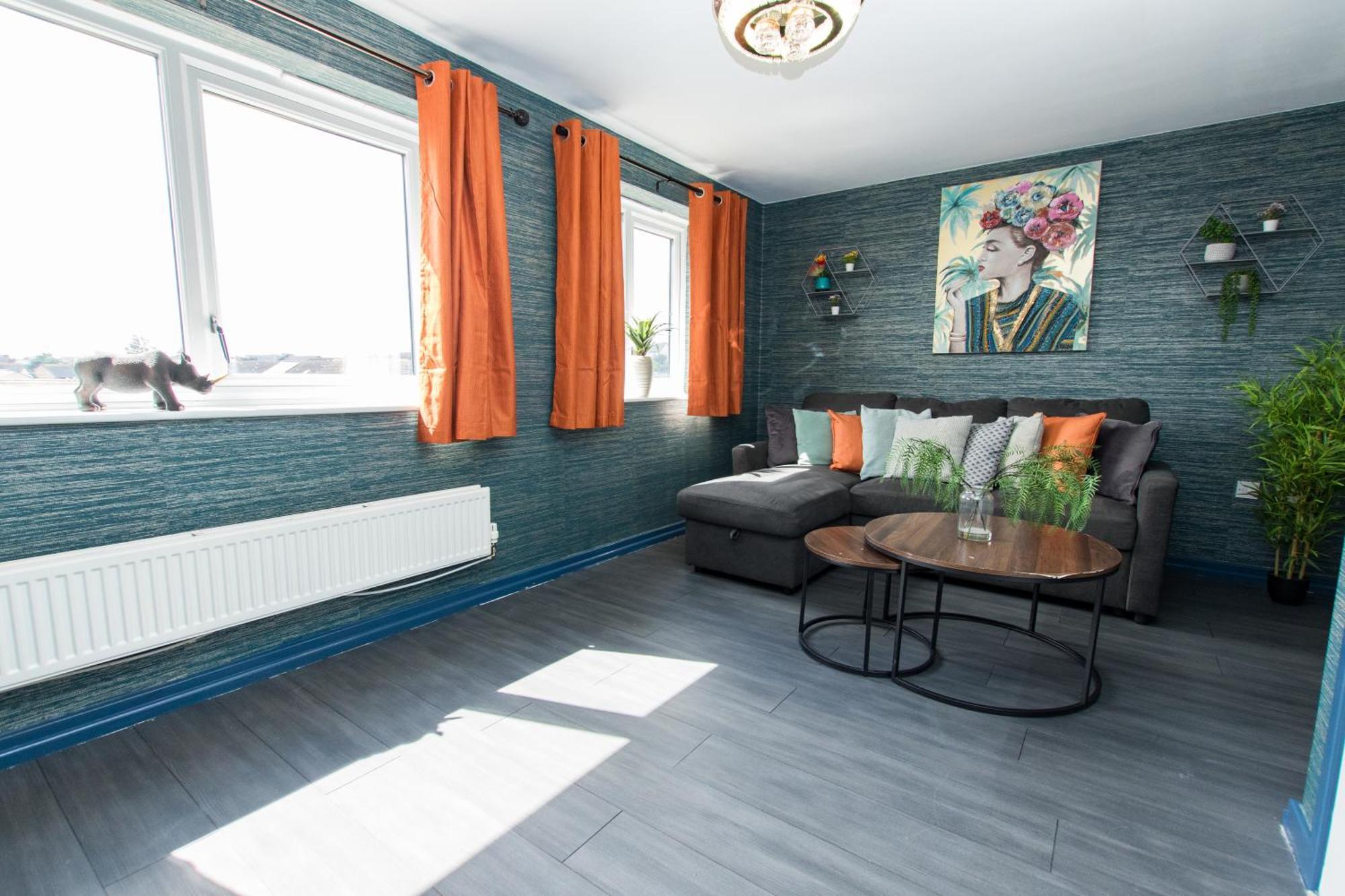 Free Parking 3 Bedroom House In Nottingham Kültér fotó