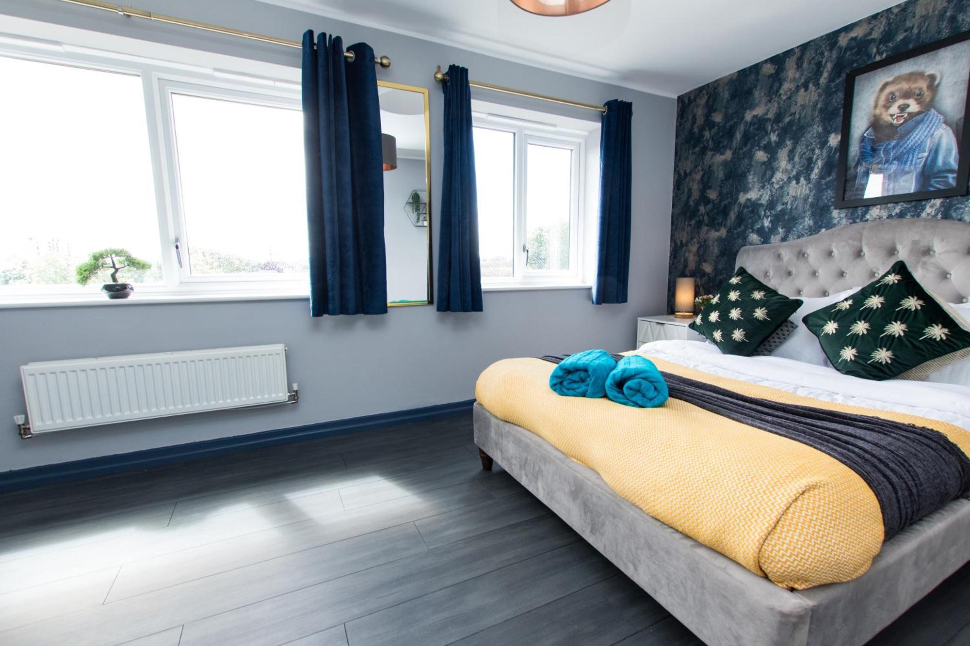 Free Parking 3 Bedroom House In Nottingham Kültér fotó